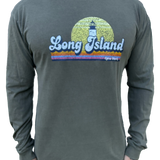 Island Strong Lighthouse-Long Sleeve T-shirt