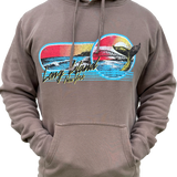 Long Island New York Retro Hoodie