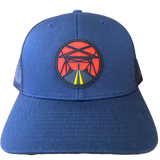 Beach Bound Snapback Hat (Navy)