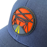 Beach Bound Snapback Hat (Navy)