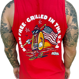 Long Island Strong Hot Dog Hustler Collab Tank