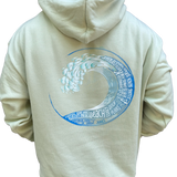 Long Island Strong - Beach Wave Hoodie (Honeydew)