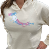 Long Island Mermaid Women's V-neck Hoodie