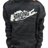 Youth Long Island Strong Hoodie (Black Camo)