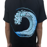 Youth Long Island Strong Beach Wave Black Tee