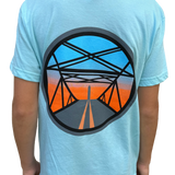 Youth Long Island Strong Beach Bound Tee (Aqua)