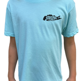 Youth Long Island Strong Beach Bound Tee (Aqua)