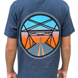 Youth Long Island Strong Beach Bound Tee (Navy)