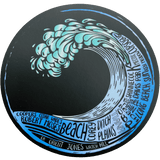 Long Island Beaches Wave Sticker