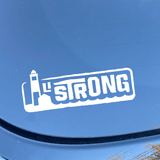 Long Island Strong Lighthouse Sticker