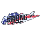 Island Strong America Sticker