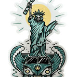 Lady Liberty Sticker