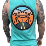 Long Island Strong Beach Bound Biscay Aqua Tank