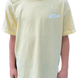 Youth Long Island Beach Wave Tee/ Yellow