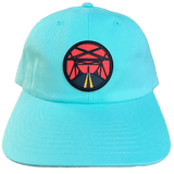 Beach Bound Strapback Dad Hat (Aruba Blue)