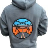 Long Island Strong - Beach Bound Hoodie (Blue Magic)