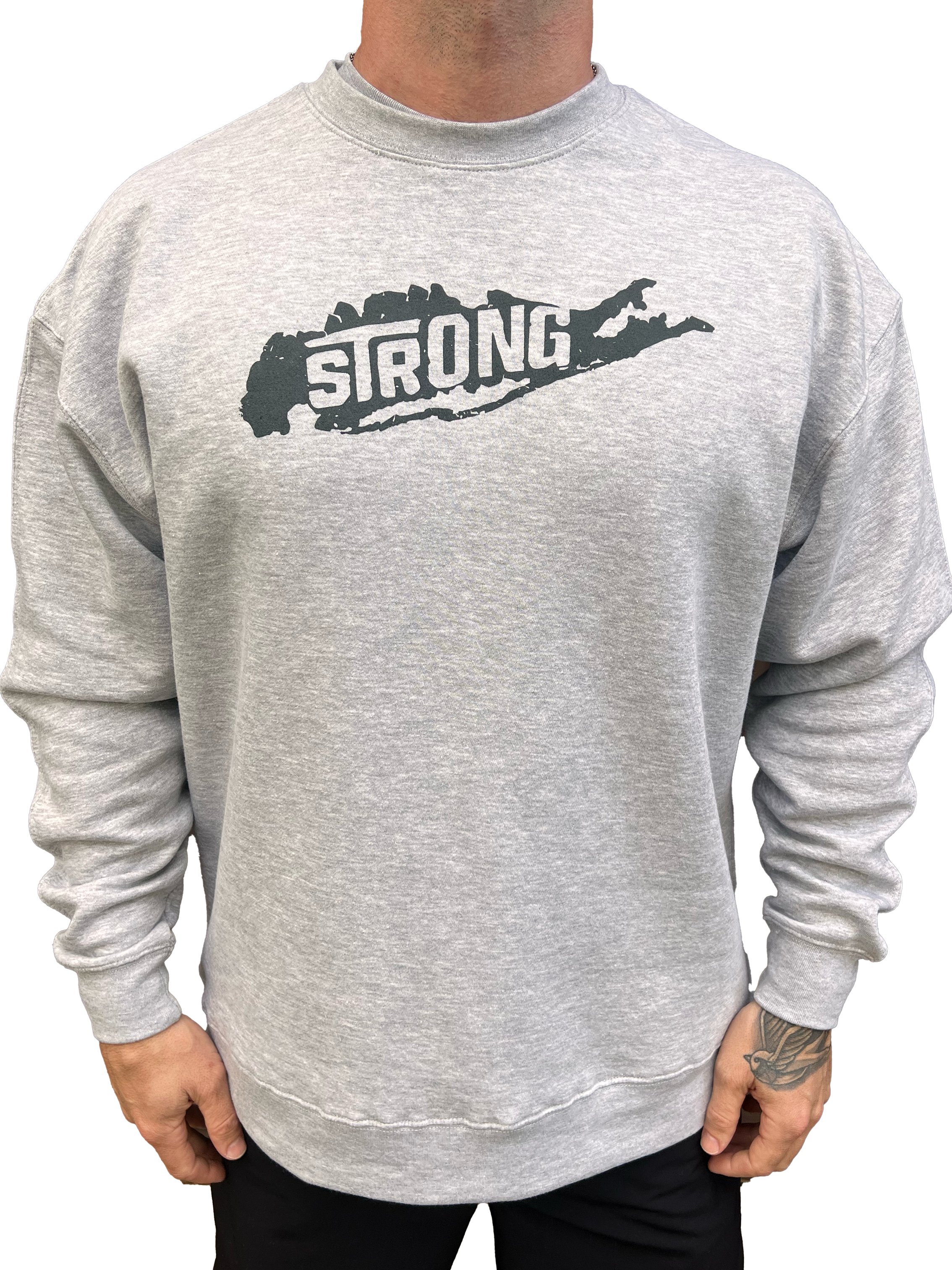 Long Island Strong Crew Sweater (2 color options)