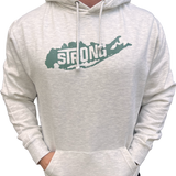 Long Island Strong Hooded Sweatshirt (3 Color Options)