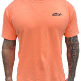 Long Island Strong - Beach Bound T-shirt (Neon Cantaloupe)