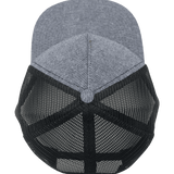Long Island Strong Black Chambray Trucker Snapback