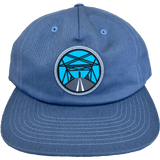 Beach Bound Strapback Hat (Sea Blue)
