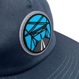 Beach Bound Strapback Hat (Sea Blue)