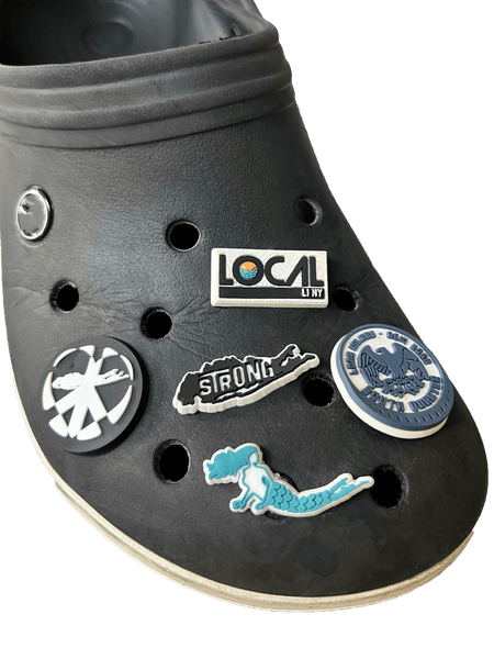 Long Island Croc Charms ( 16 Options) Long Island Strong Blue Line