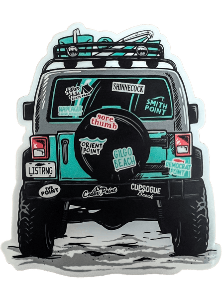Long Island Strong - Off Road Sticker