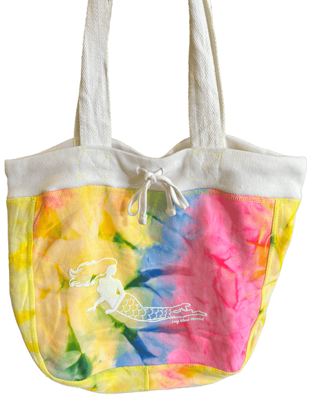 Long Island Mermaid Tie Dye Beach Bag