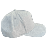 Beach Wave Snapback Hat (Heather Gray)